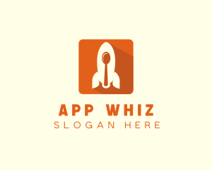 Rocket Spoon App logo design