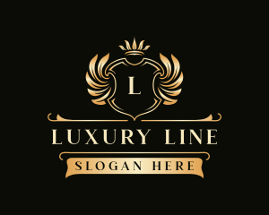 Luxury Crown VIP logo design