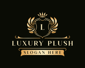 Luxury Crown VIP logo design