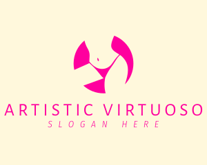 Female Sexy Body logo design