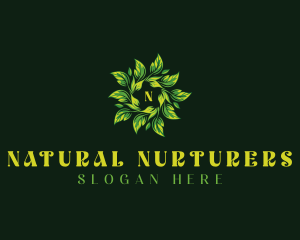 Organic Herbal Nature logo design