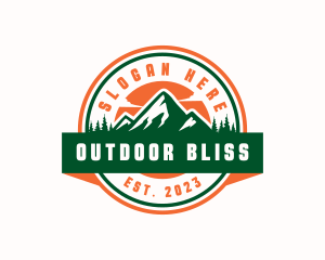 Mountain Tour Travel logo design