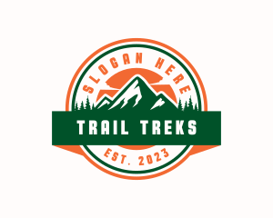 Mountain Tour Travel logo design