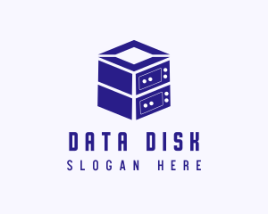 Server Data Technology logo design