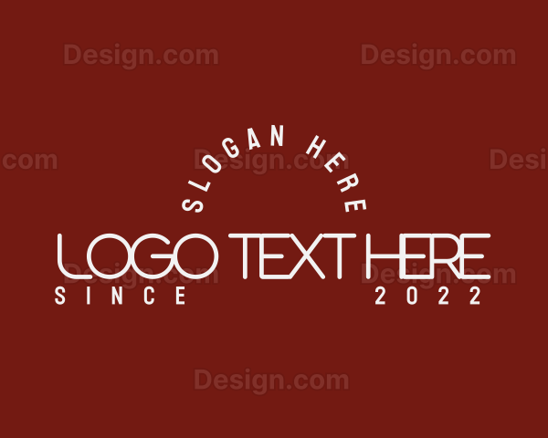 Elegant Business Arch Logo