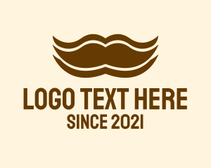 Man Mustache Grooming logo