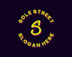 Neon Urban Pop Art  logo design