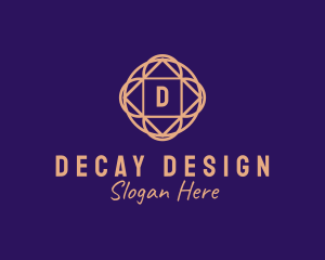 Intricate Cosmic Interior Design logo design