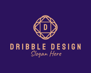 Intricate Cosmic Interior Design logo design