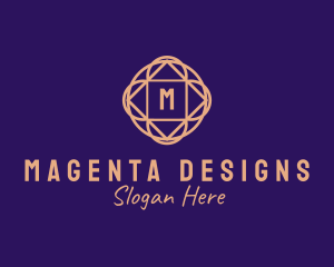 Intricate Cosmic Interior Design logo design