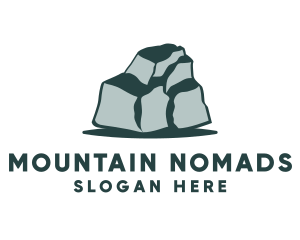 Green Boulder Stone logo design