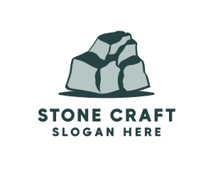 Green Boulder Stone logo design