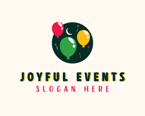 Balloon Party Event logo