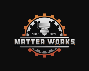 Cog Laser Machinery logo design