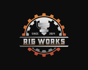 Cog Laser Machinery logo design