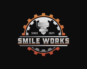 Cog Laser Machinery logo design