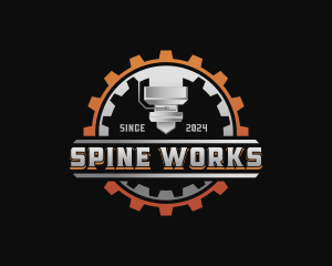 Cog Laser Machinery logo design