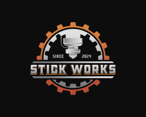 Cog Laser Machinery logo design