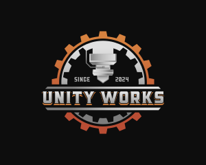 Cog Laser Machinery logo design