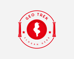 Tunisia Map Geography logo