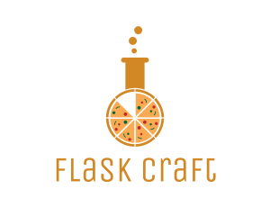 Laboratory Flask Pizza logo