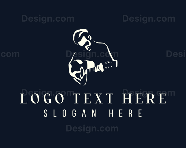 Guitar Instrument Musician Logo