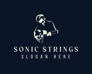 Guitar Instrument Musician  logo