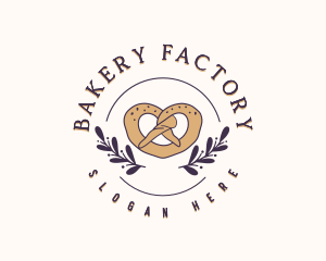 Pastry Pretzel Bakery logo design