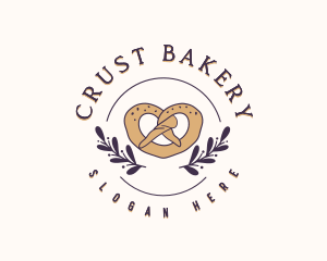 Pastry Pretzel Bakery logo design