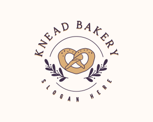 Pastry Pretzel Bakery logo design