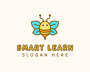 Cute Bee Nursery Logo
