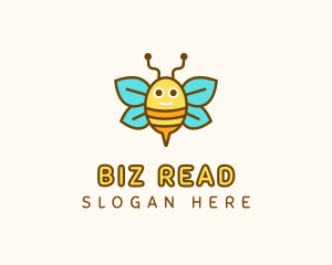 Cute Bee Nursery logo design