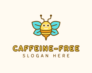 Cute Bee Nursery logo design