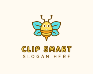 Cute Bee Nursery logo design