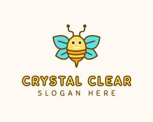 Cute Bee Nursery logo design