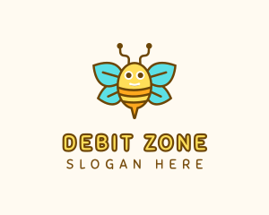 Cute Bee Nursery logo design