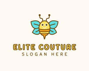 Cute Bee Nursery logo design