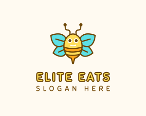 Cute Bee Nursery logo design