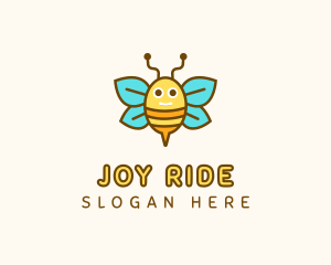 Cute Bee Nursery logo design