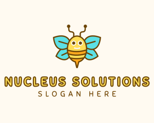 Cute Bee Nursery logo design