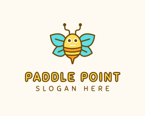 Cute Bee Nursery logo design