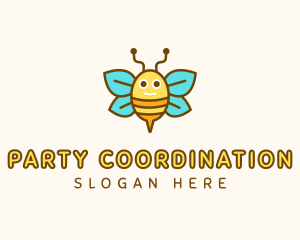 Cute Bee Nursery logo design