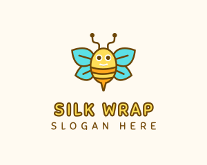 Cute Bee Nursery logo design