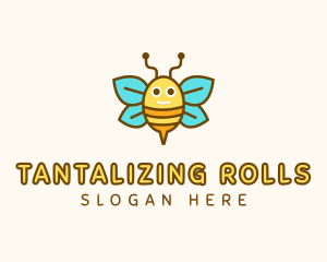 Cute Bee Nursery logo design