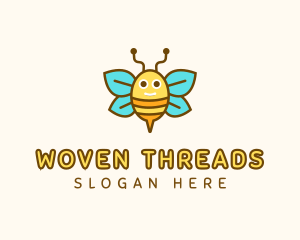 Cute Bee Nursery logo design