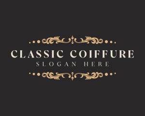 Classic Vintage Ornament logo design