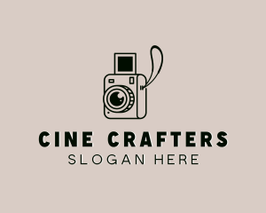 Polaroid Photography Camera logo design