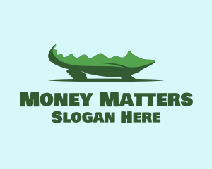 Green Wild Alligator logo