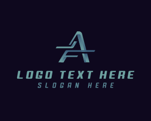 Media Logistics Letter A logo