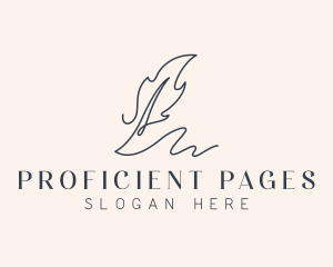 Feather Quill Writing  logo